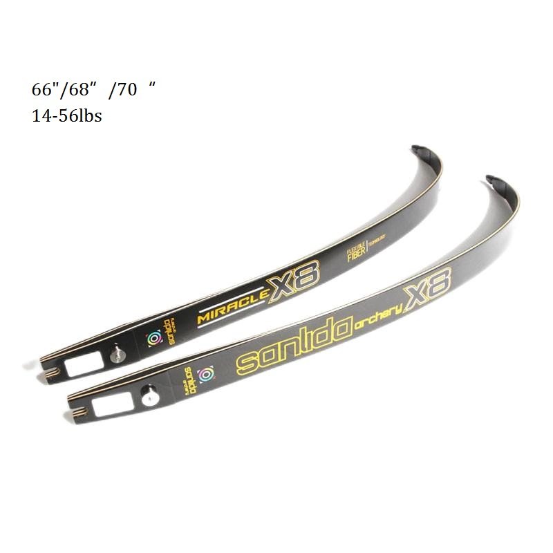 Kit Arco Recurvo ILF Sanlida Miracle X8 – Kit de Iniciación y Progresión | 66” / 68” / 70” - Imagen 3